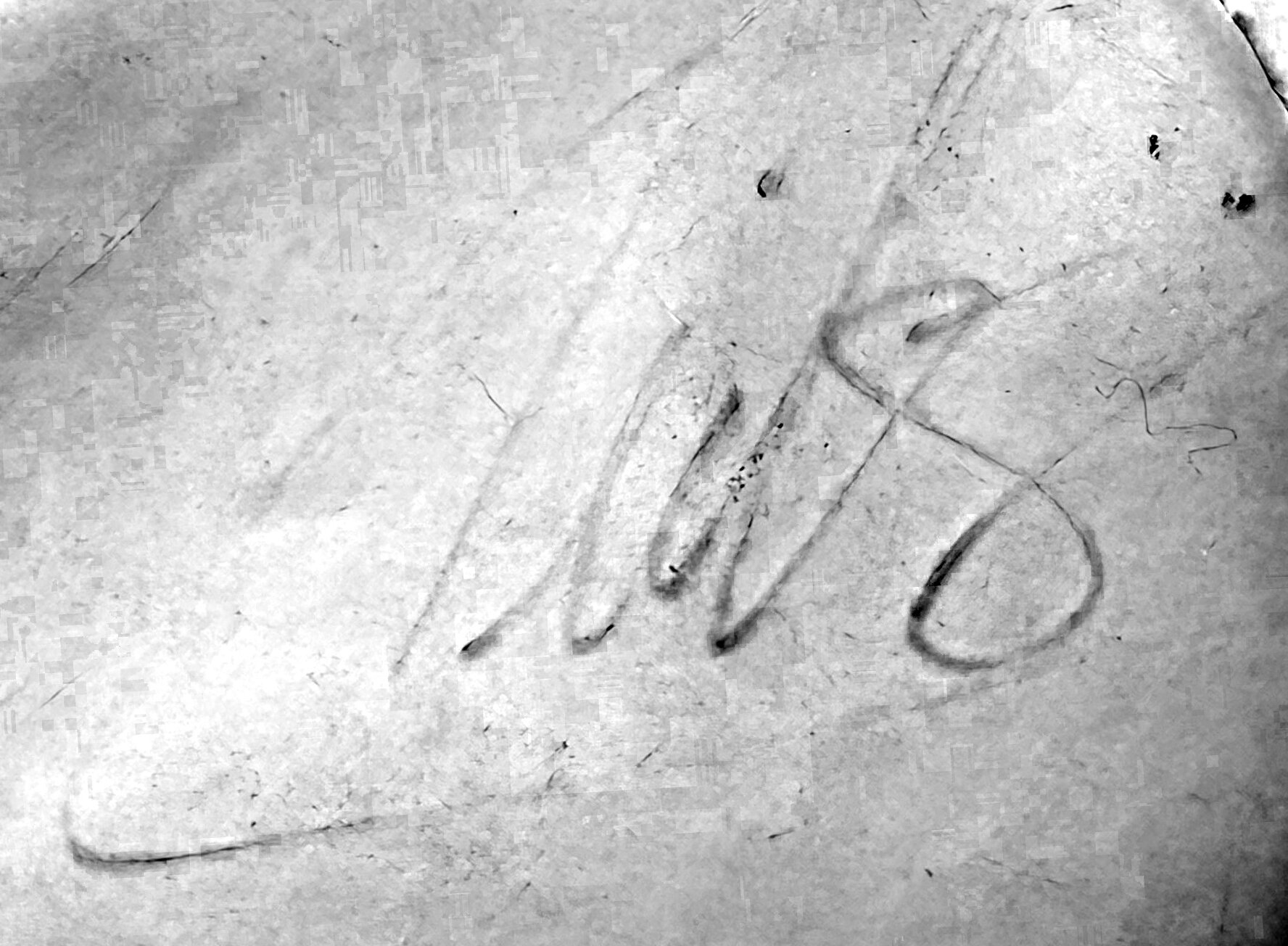 Signature of Víctor